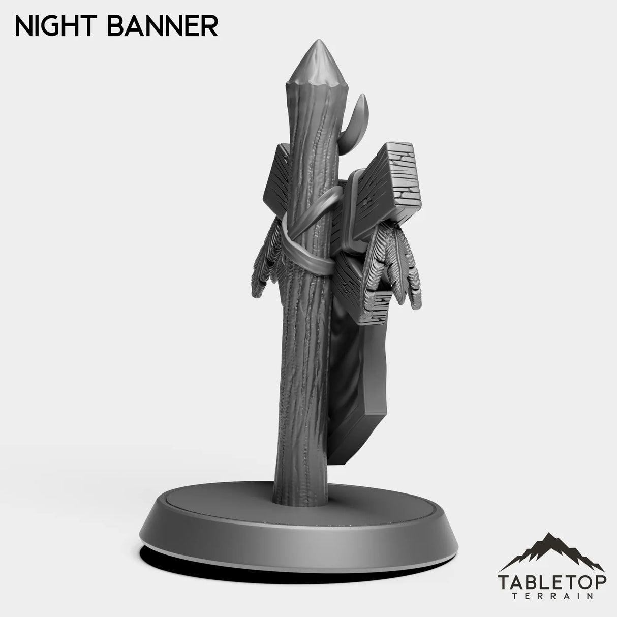 Tabletop Terrain Miniature Night Banner