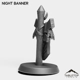 Tabletop Terrain Miniature Night Banner