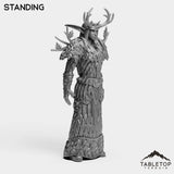 Tabletop Terrain Miniature Night Druid Female Tier 1