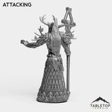 Tabletop Terrain Miniature Night Druid Female Tier 1
