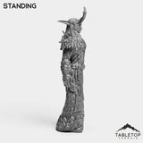 Tabletop Terrain Miniature Night Druid Female Tier 1