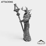 Tabletop Terrain Miniature Night Druid Female Tier 1