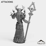 Tabletop Terrain Miniature Night Druid Female Tier 1