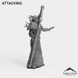 Tabletop Terrain Miniature Night Druid Female Tier 1