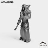 Tabletop Terrain Miniature Night Druid Starter