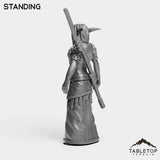 Tabletop Terrain Miniature Night Druid Starter Female