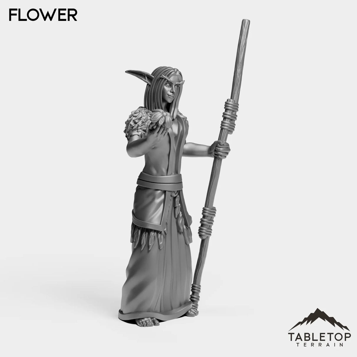 Tabletop Terrain Miniature Night Druid Starter Female