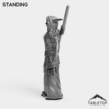 Tabletop Terrain Miniature Night Druid Starter Female