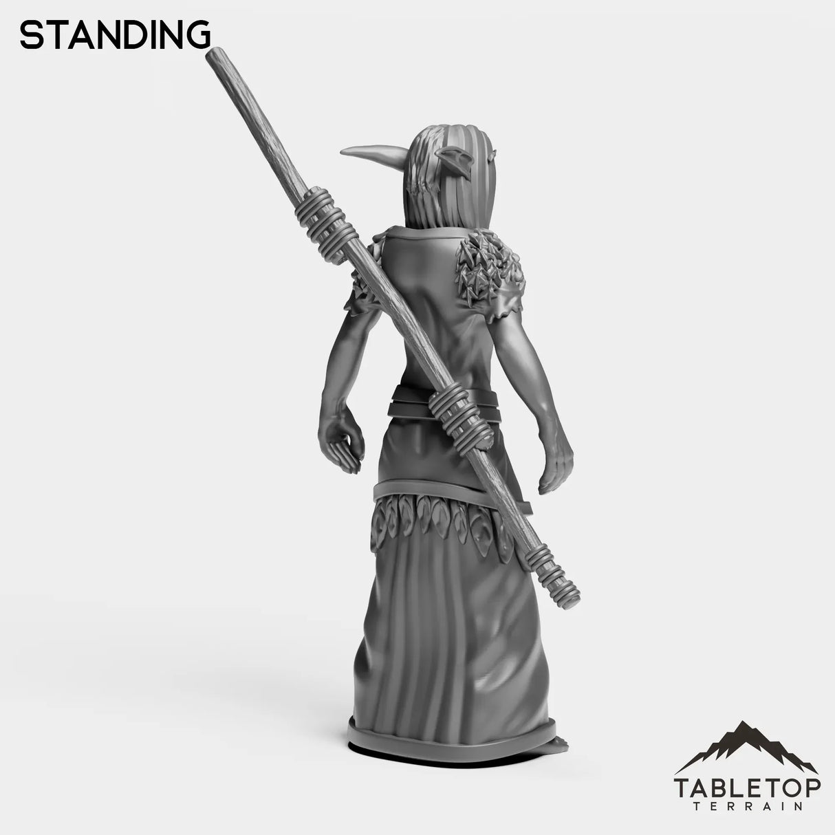 Tabletop Terrain Miniature Night Druid Starter Female