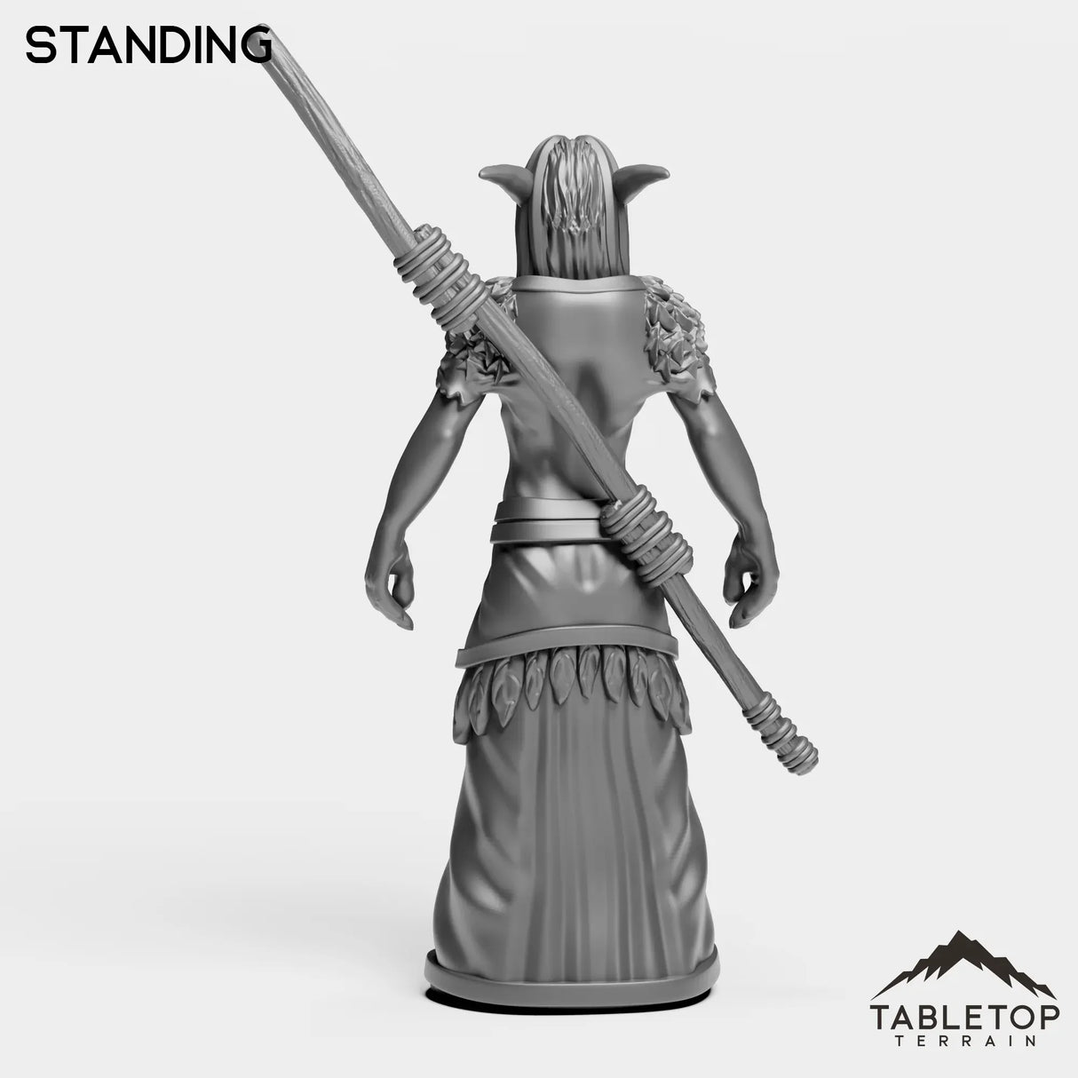 Tabletop Terrain Miniature Night Druid Starter Female