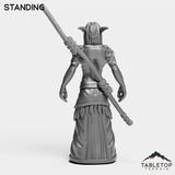Tabletop Terrain Miniature Night Druid Starter Female