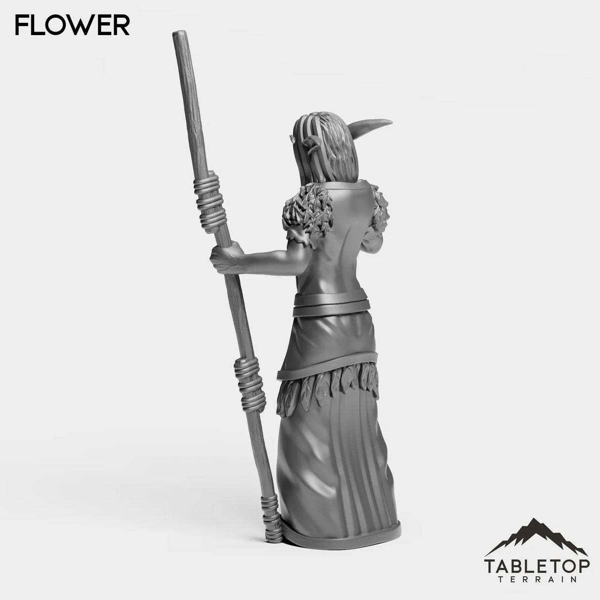 Tabletop Terrain Miniature Night Druid Starter Female