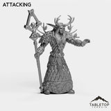 Tabletop Terrain Miniature Night Druid Tier 1