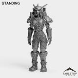 Tabletop Terrain Miniature Night Hunter Female Tier 1