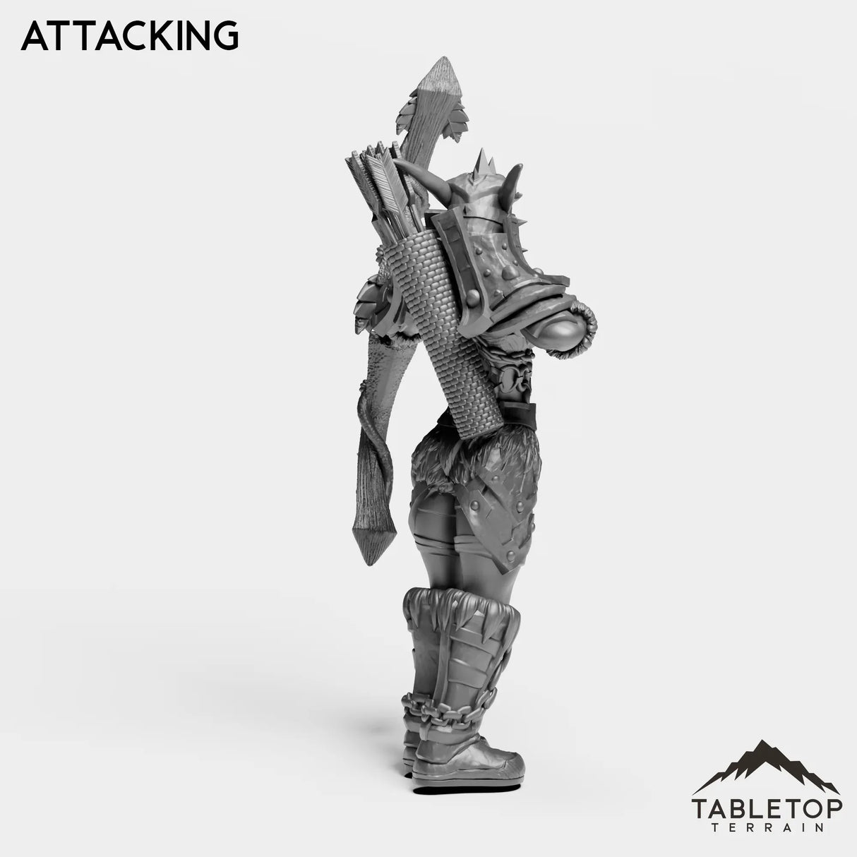 Tabletop Terrain Miniature Night Hunter Female Tier 1