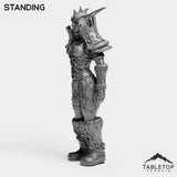 Tabletop Terrain Miniature Night Hunter Female Tier 1