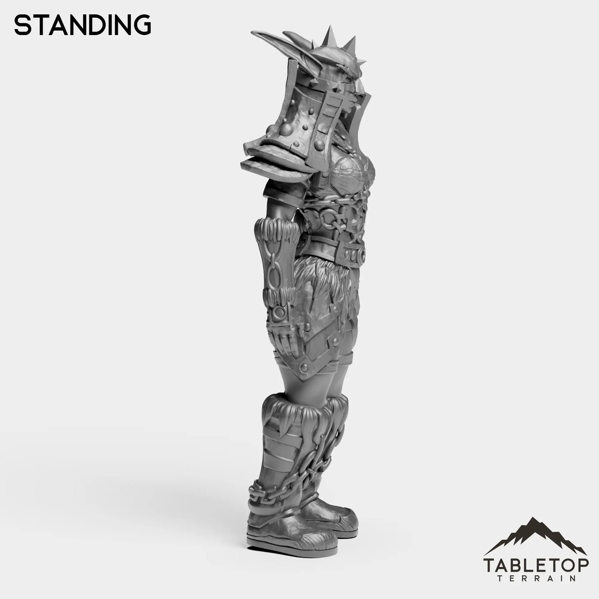 Tabletop Terrain Miniature Night Hunter Female Tier 1