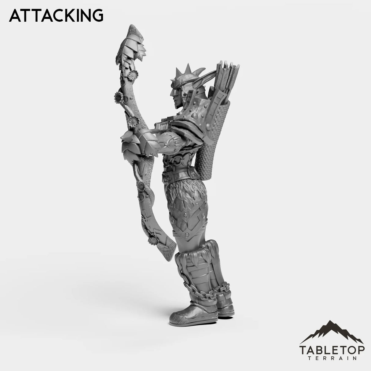 Tabletop Terrain Miniature Night Hunter Female Tier 1