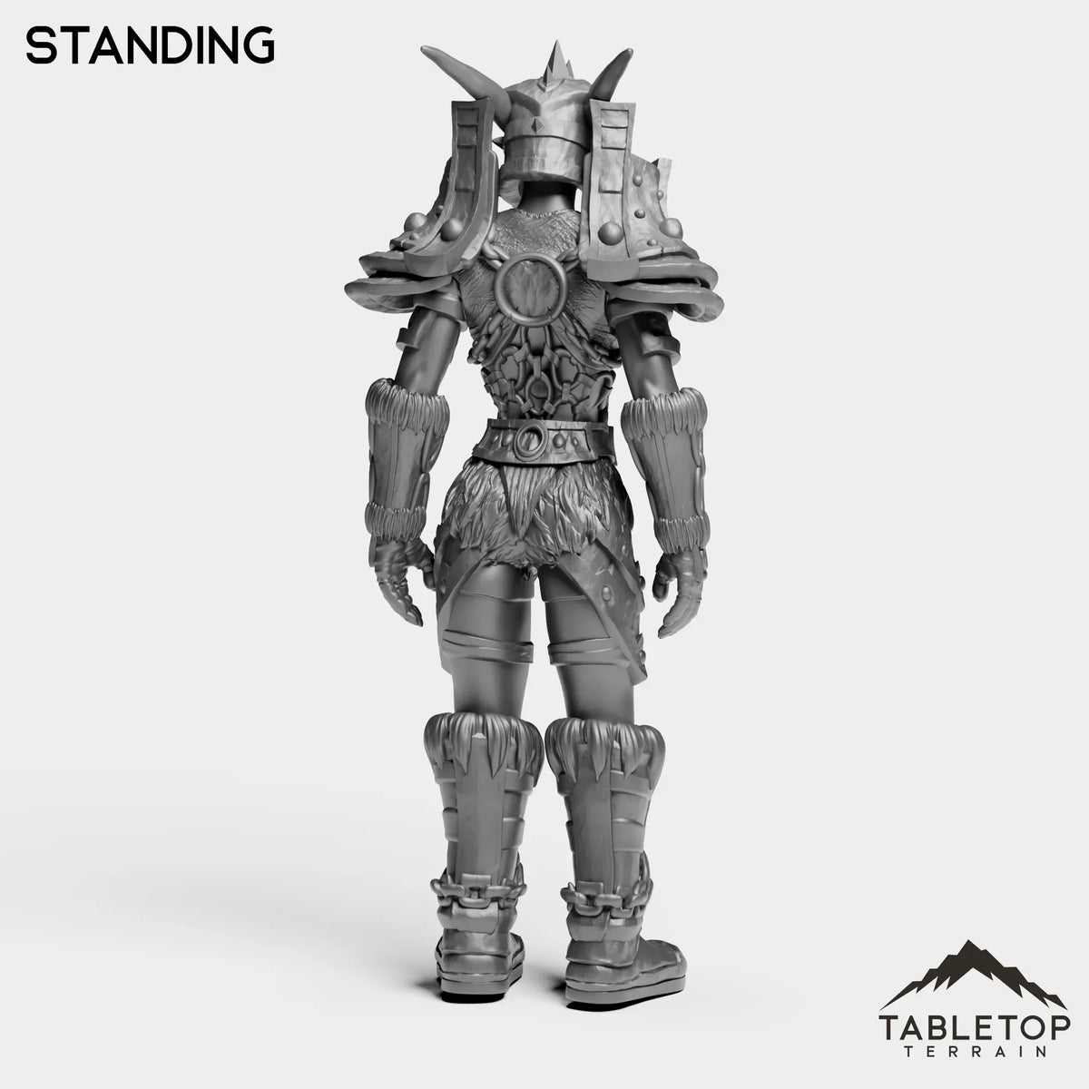 Tabletop Terrain Miniature Night Hunter Female Tier 1