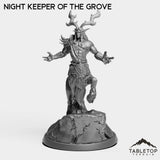 Tabletop Terrain Miniature Night Keeper of the Grove Night Keeper of the Grove