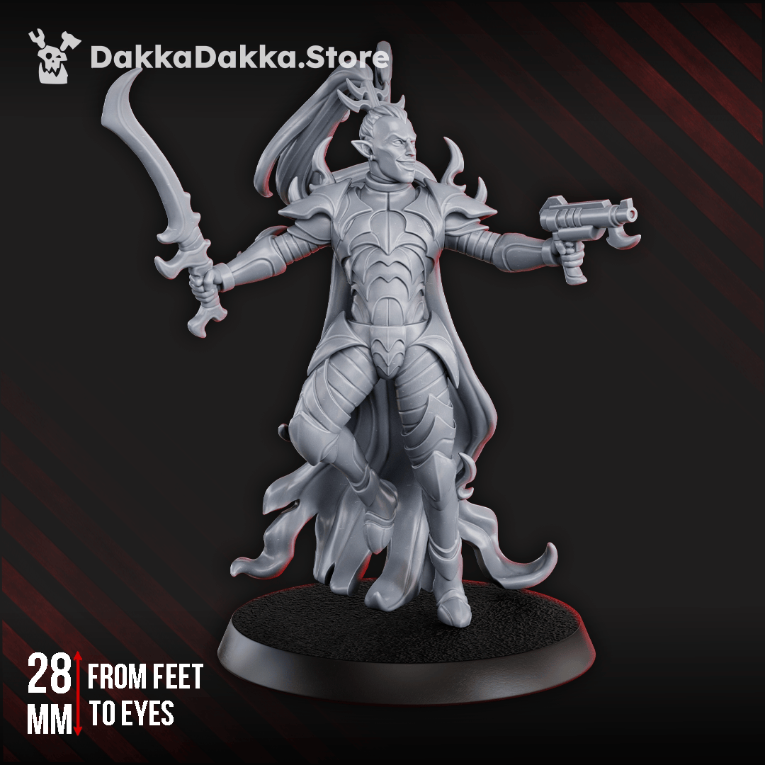 Tabletop Terrain Miniature Night Lord (Alvs Night Raiders)