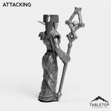 Tabletop Terrain Miniature Night Priest Female Tier 1