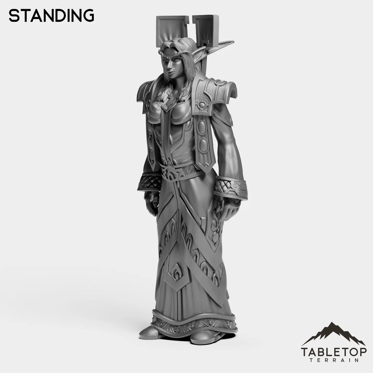 Tabletop Terrain Miniature Night Priest Female Tier 1