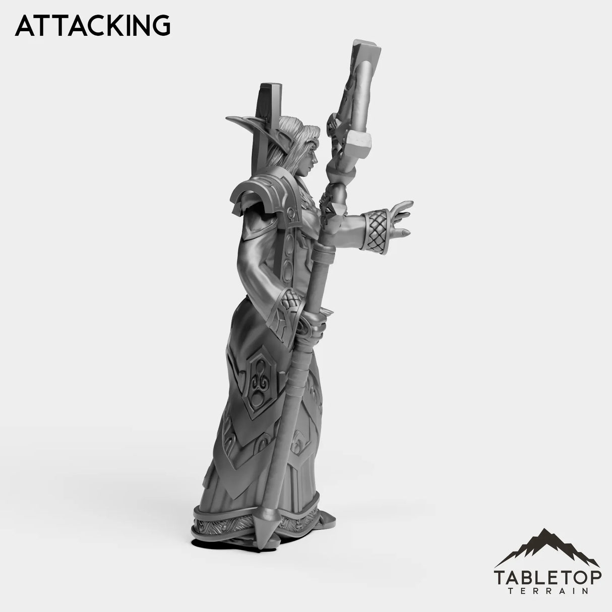 Tabletop Terrain Miniature Night Priest Female Tier 1
