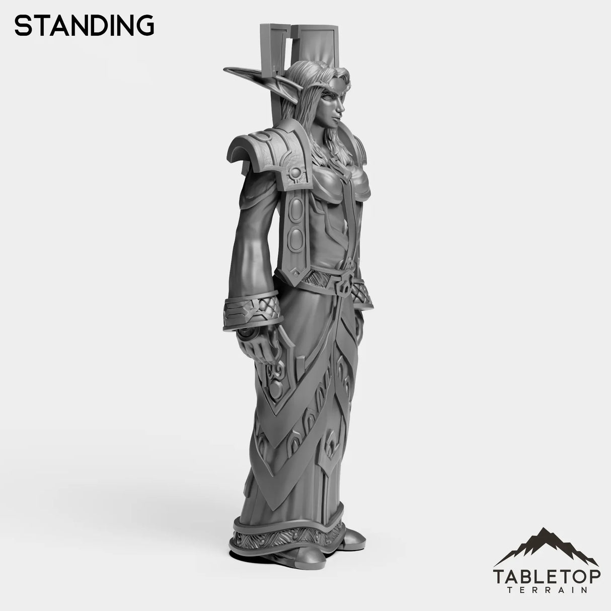 Tabletop Terrain Miniature Night Priest Female Tier 1