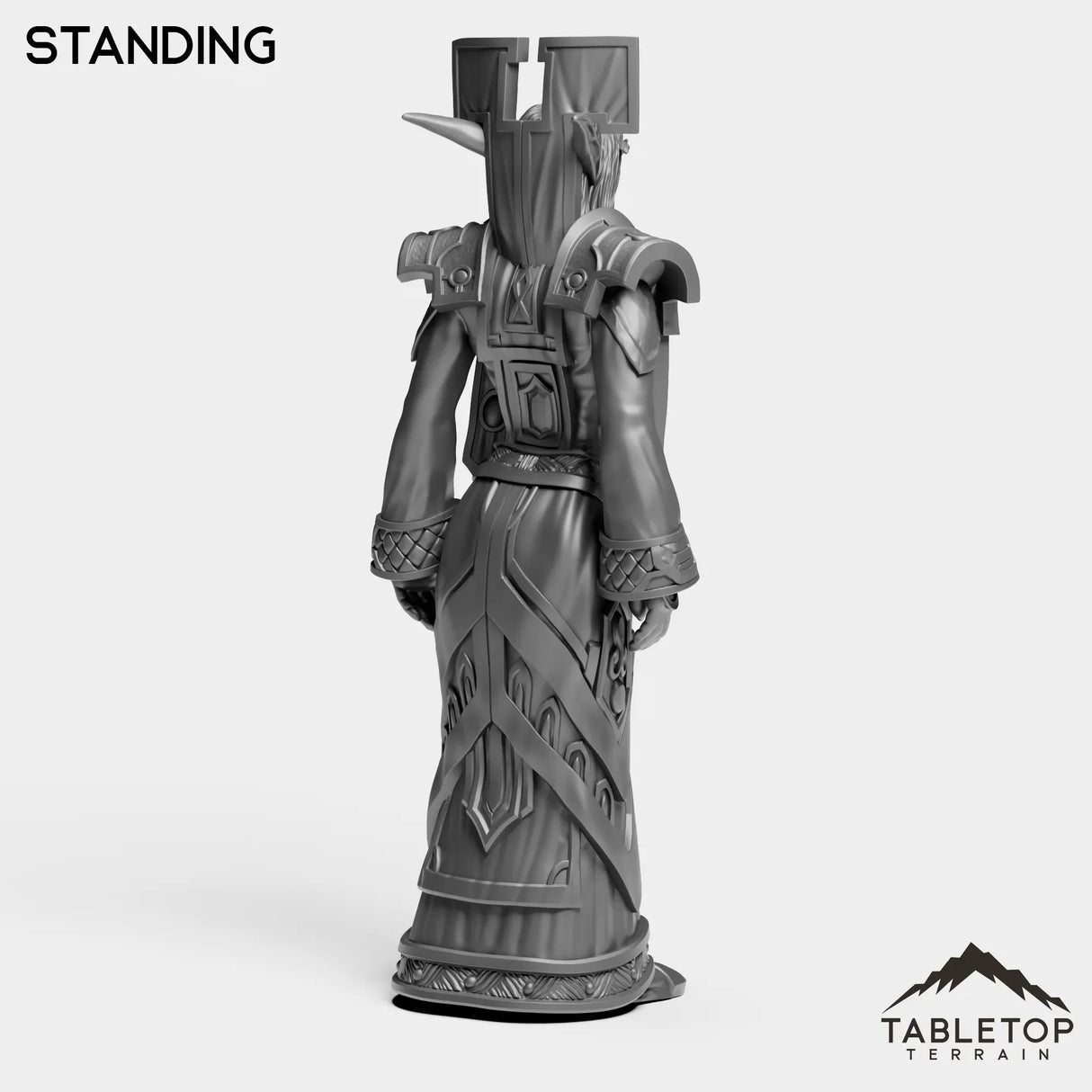Tabletop Terrain Miniature Night Priest Female Tier 1