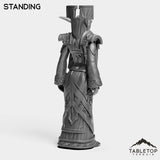 Tabletop Terrain Miniature Night Priest Female Tier 1