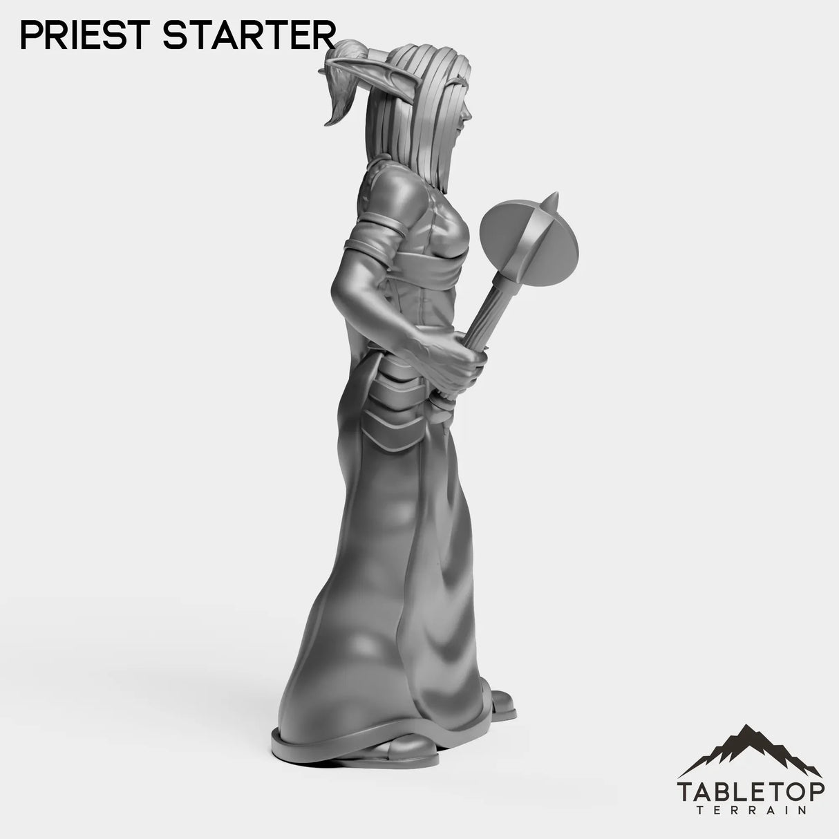 Tabletop Terrain Miniature Night Priest Starter Female