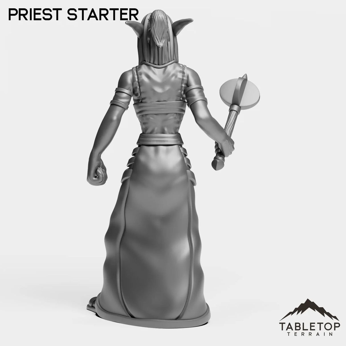 Tabletop Terrain Miniature Night Priest Starter Female