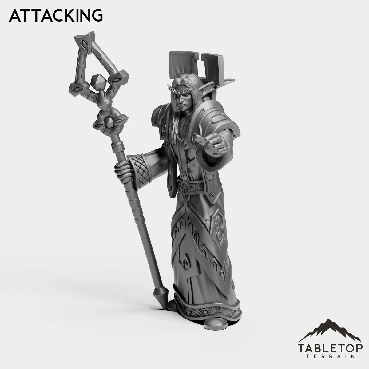 Tabletop Terrain Miniature Night Priest Tier 1