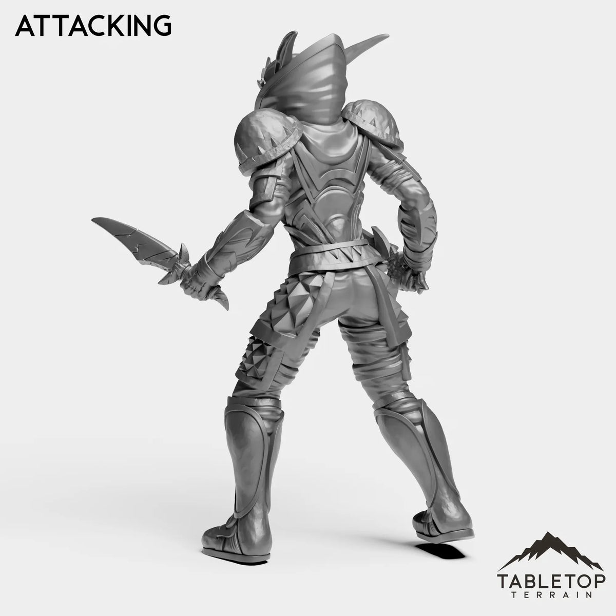 Tabletop Terrain Miniature Night Rogue Female Tier 1