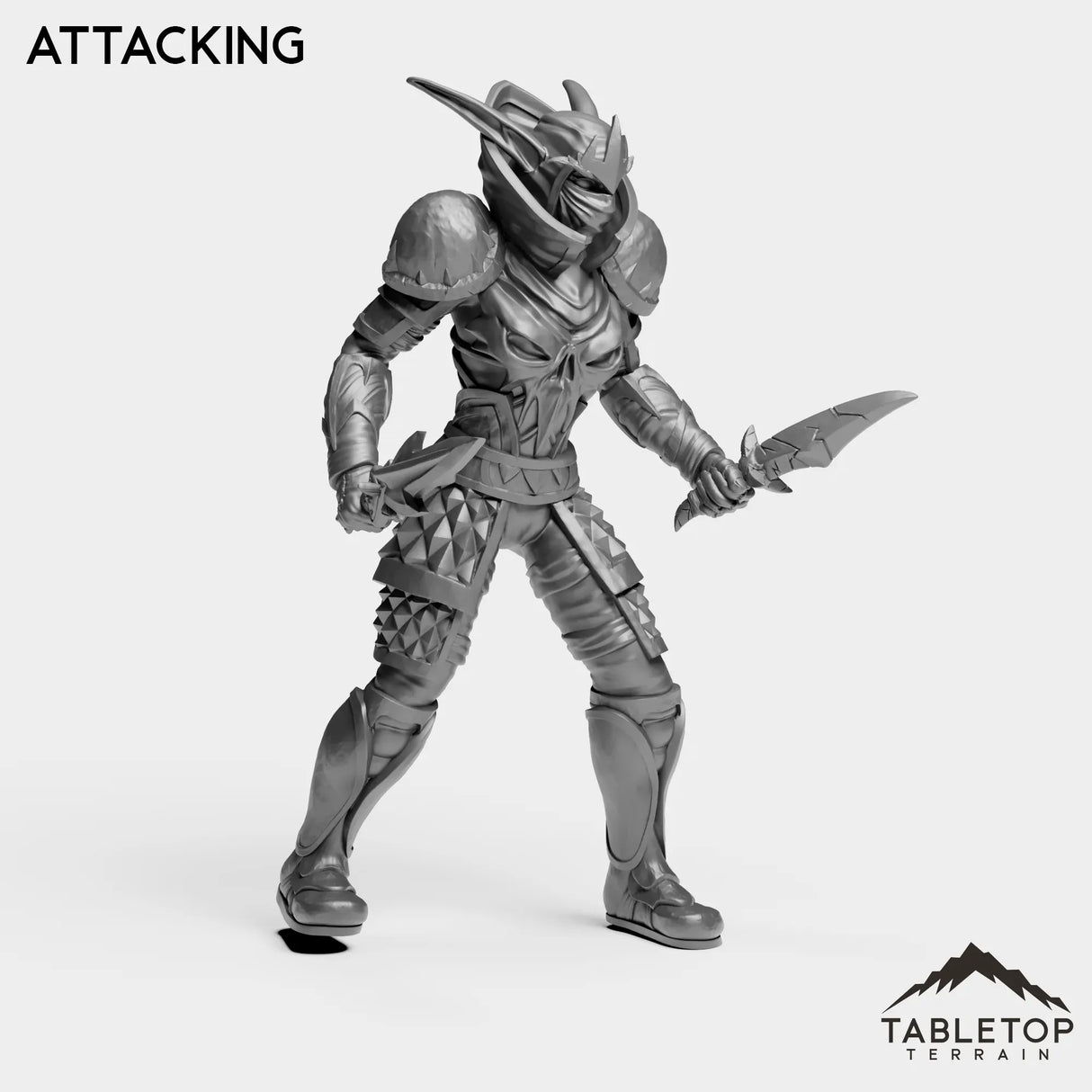 Tabletop Terrain Miniature Night Rogue Female Tier 1