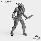 Tabletop Terrain Miniature Night Rogue Female Tier 1