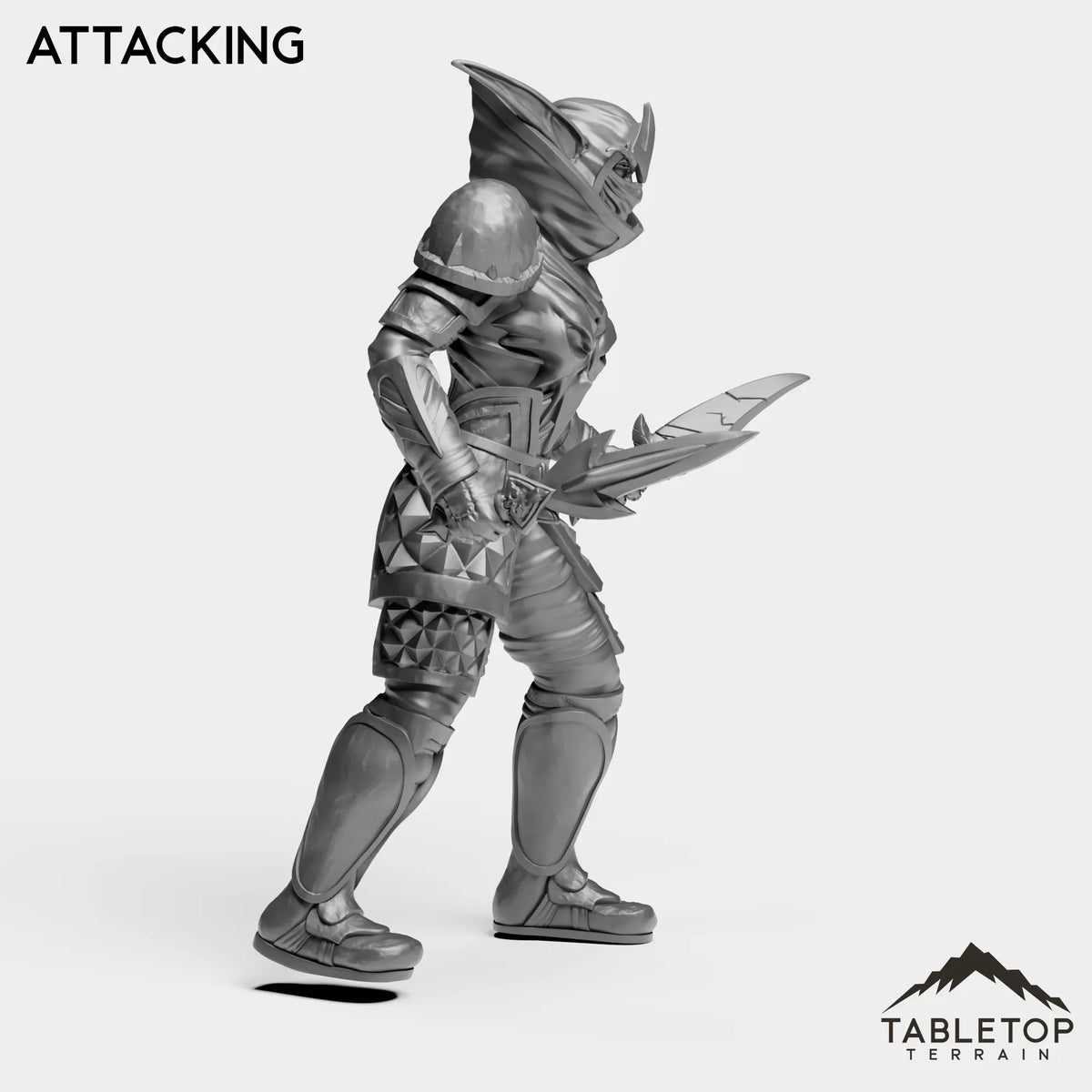 Tabletop Terrain Miniature Night Rogue Female Tier 1