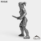 Tabletop Terrain Miniature Night Rogue Starter Female