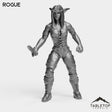 Tabletop Terrain Miniature Night Rogue Starter Female