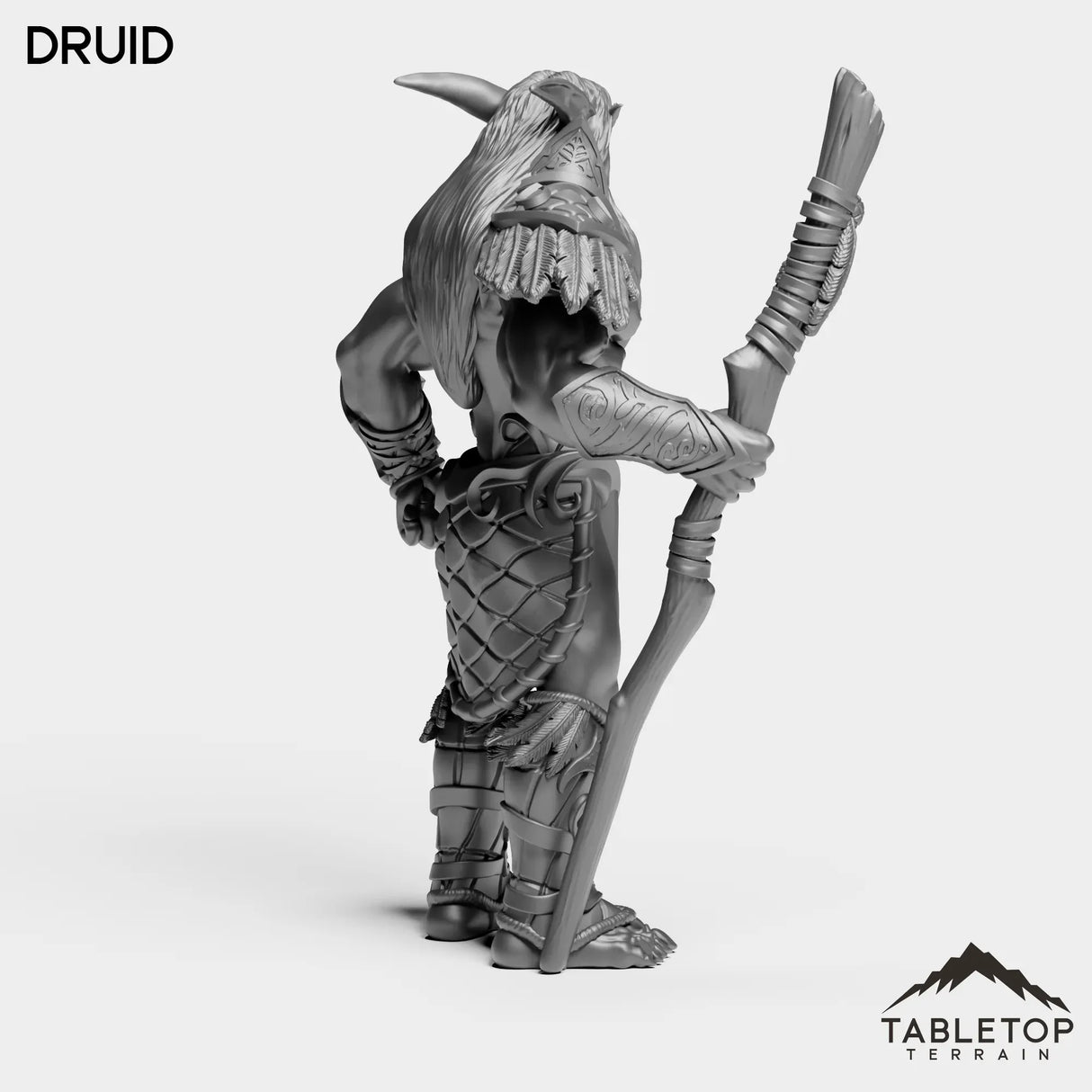 Tabletop Terrain Miniature Night Sentinel Druid