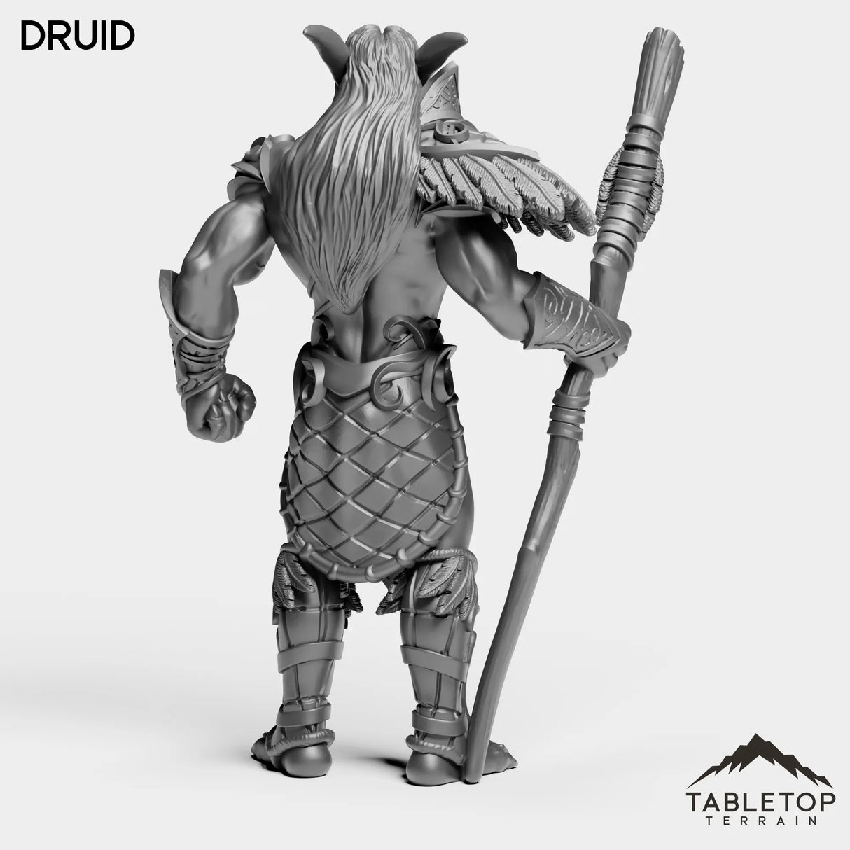 Tabletop Terrain Miniature Night Sentinel Druid