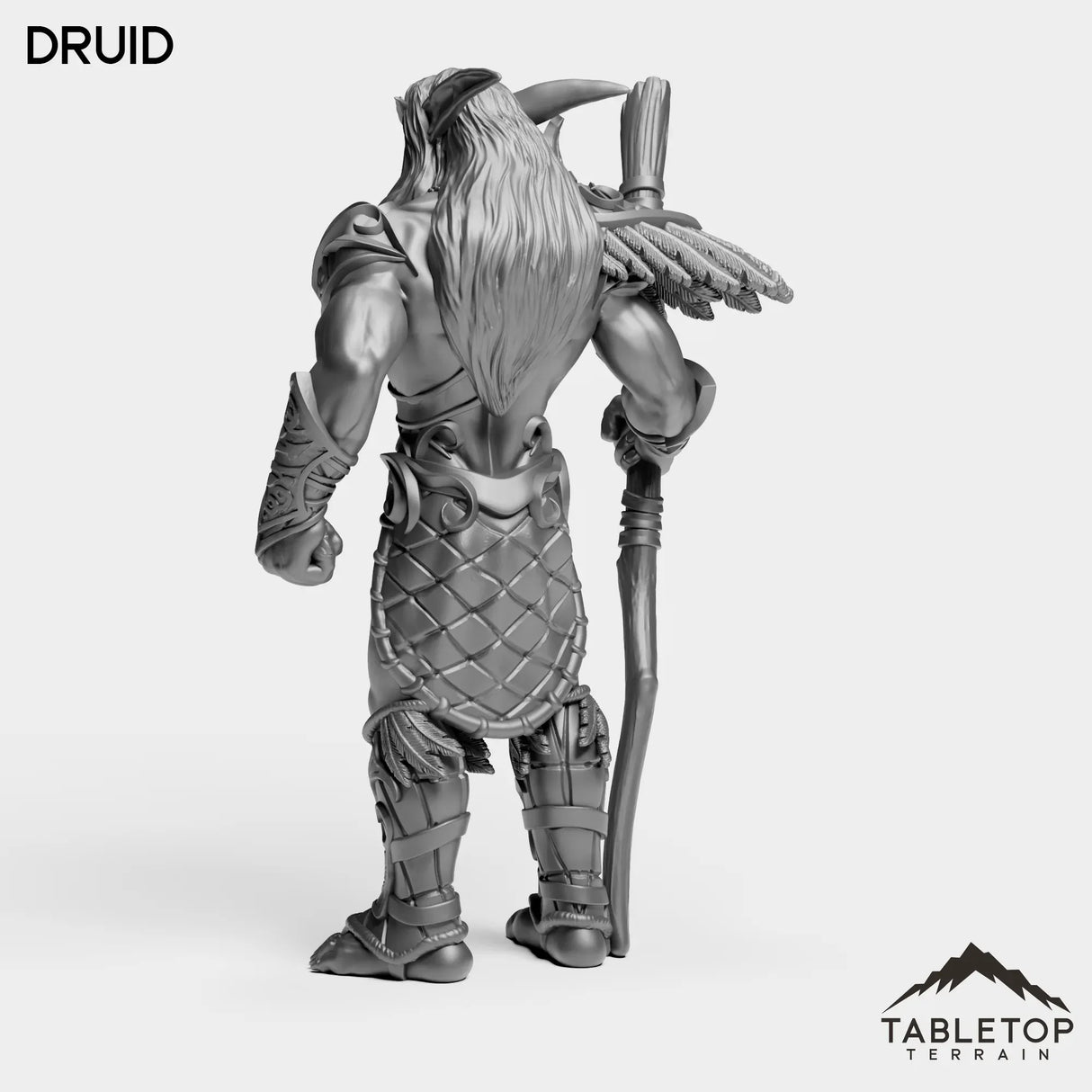 Tabletop Terrain Miniature Night Sentinel Druid