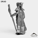 Tabletop Terrain Miniature Night Sentinel Druid Female
