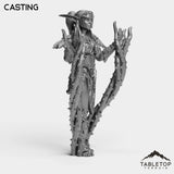 Tabletop Terrain Miniature Night Sentinel Druid Female