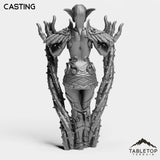 Tabletop Terrain Miniature Night Sentinel Druid Female