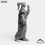 Tabletop Terrain Miniature Night Sentinel Druid Female