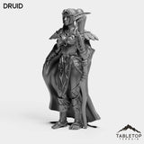 Tabletop Terrain Miniature Night Sentinel Druid Female