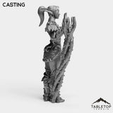 Tabletop Terrain Miniature Night Sentinel Druid Female