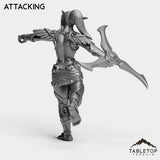 Tabletop Terrain Miniature Night Sentinel Female